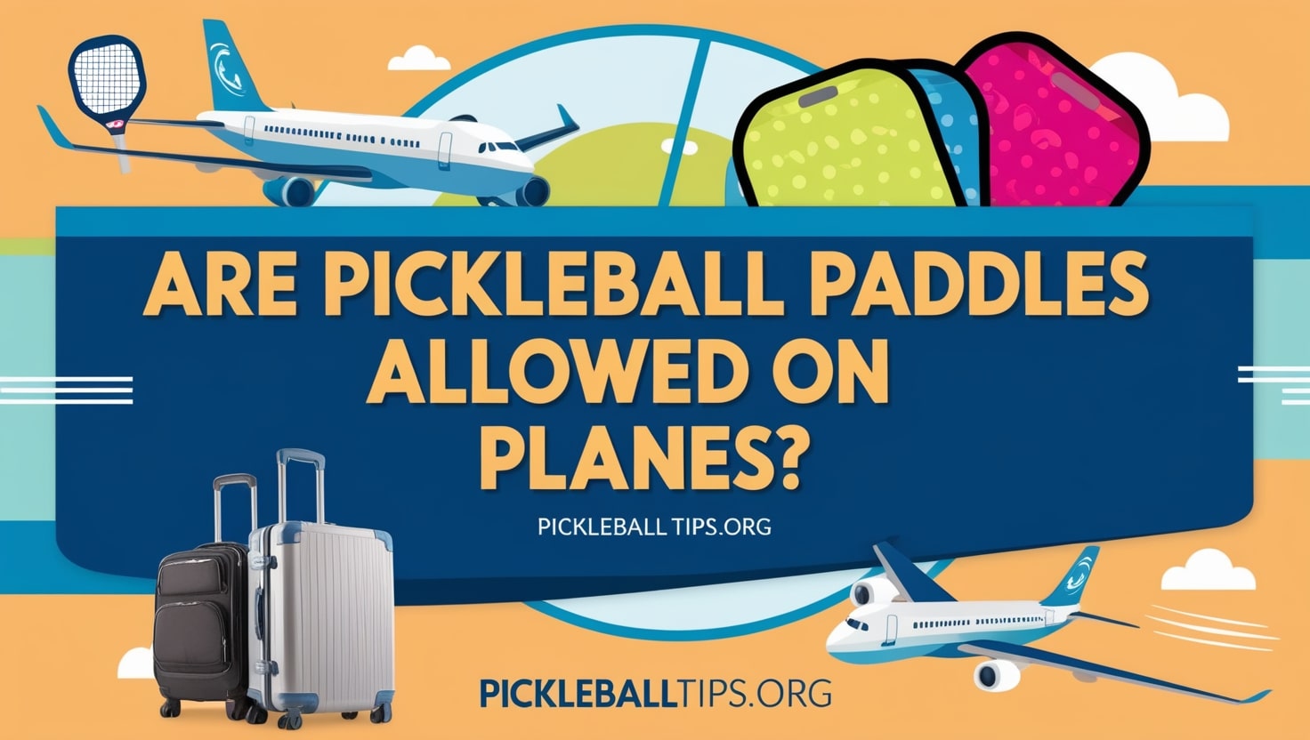 Are Pickleball Paddles Allowed on Planes