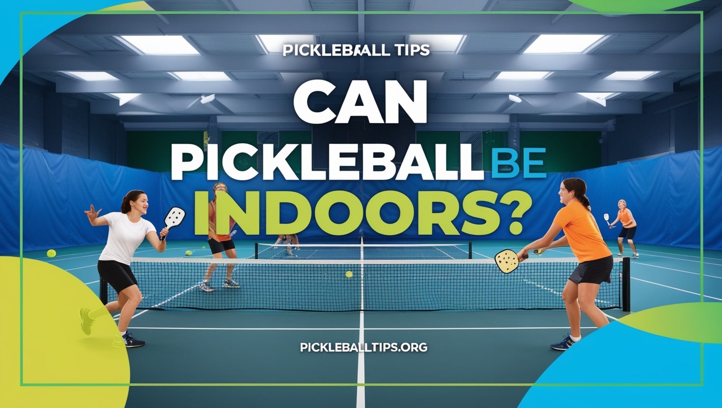 Can Pickleball Be Played Indoors