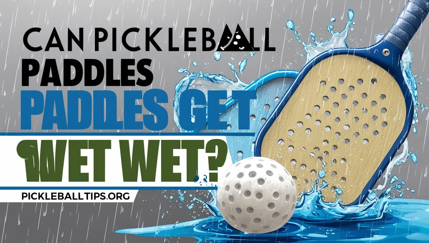 Can Pickleball Paddles Get Wet