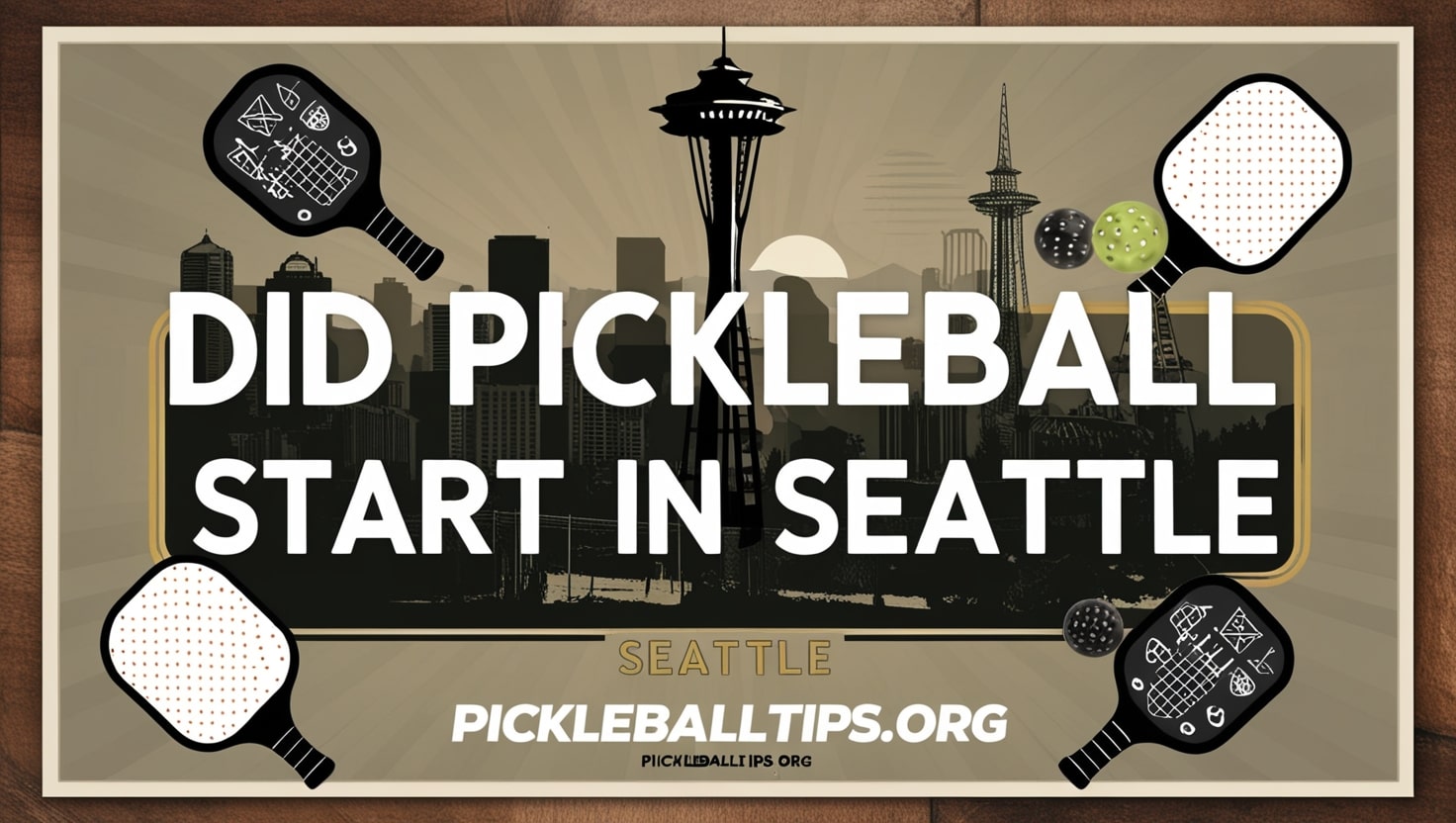 Did Pickleball Start in Seattle