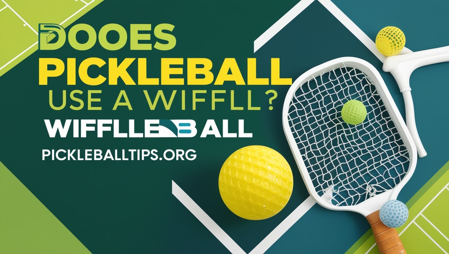 Does Pickleball Use a Wiffle Ball 2