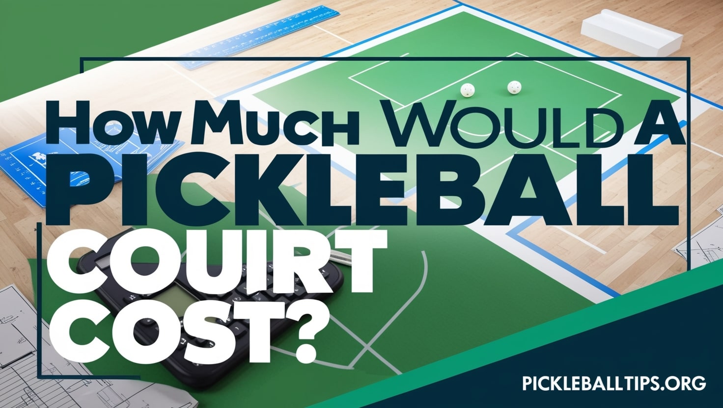 How Much Would a Pickleball Court Cost