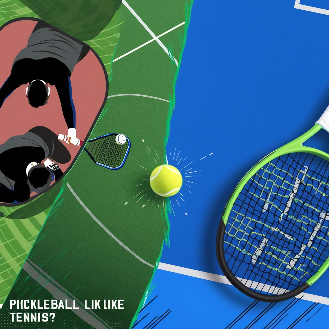 Is Pickleball Like Tennis