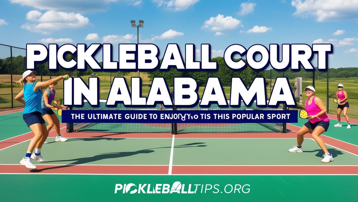 Pickleball Court in Alabama