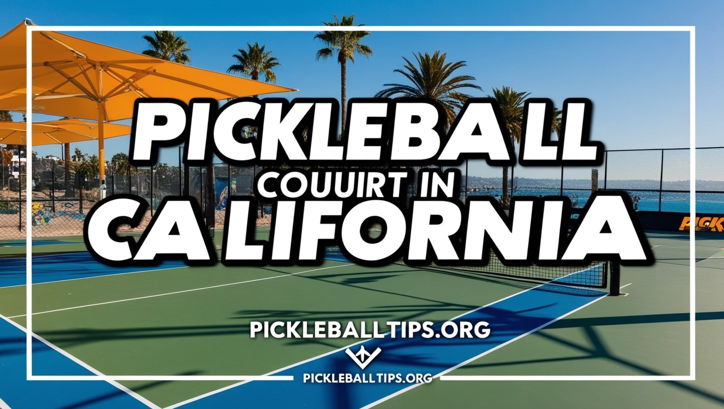 Pickleball Court in California-1