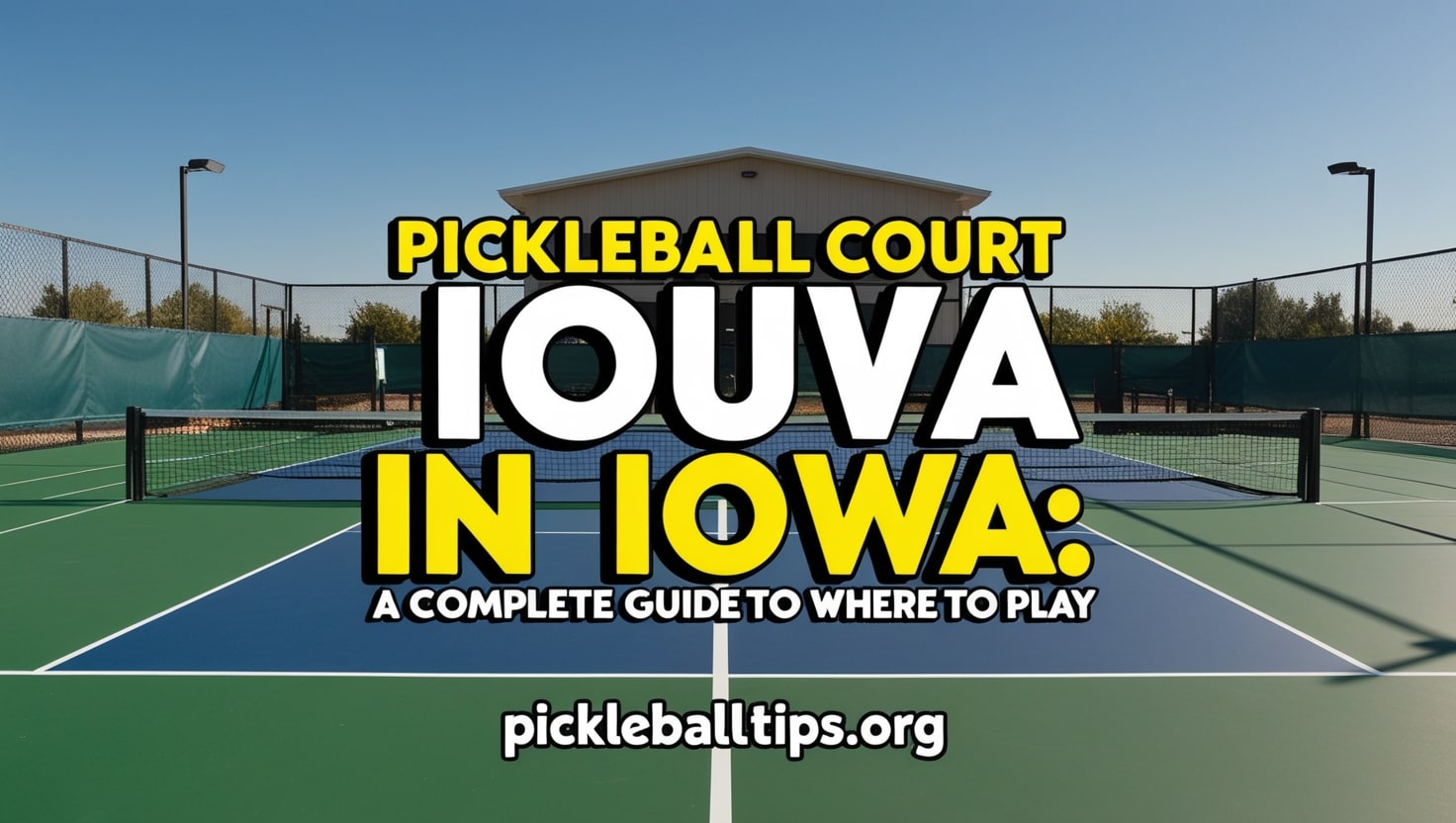 Pickleball Court in Iowa