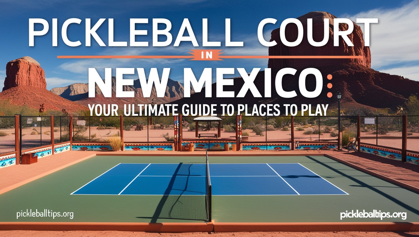 Pickleball Court in New Mexico