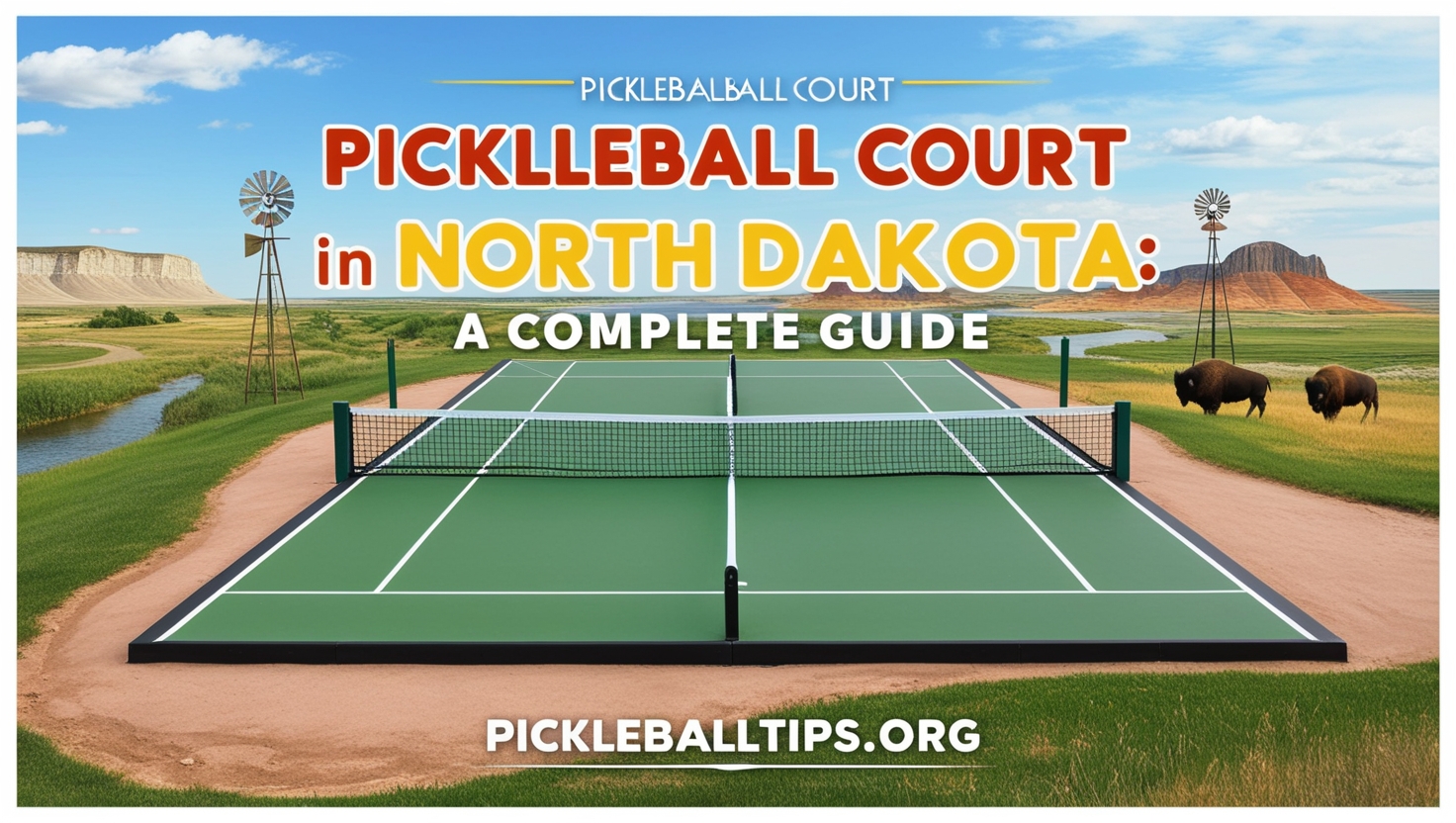 Pickleball Court in North Dakota