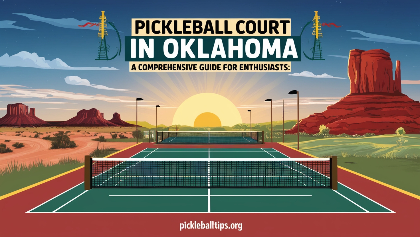 Pickleball Court in Oklahoma