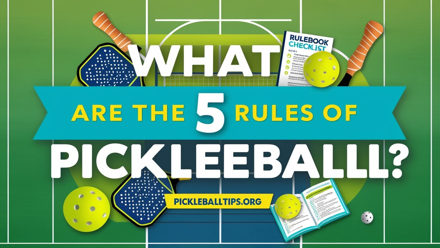 What Are the 5 Rules of Pickleball