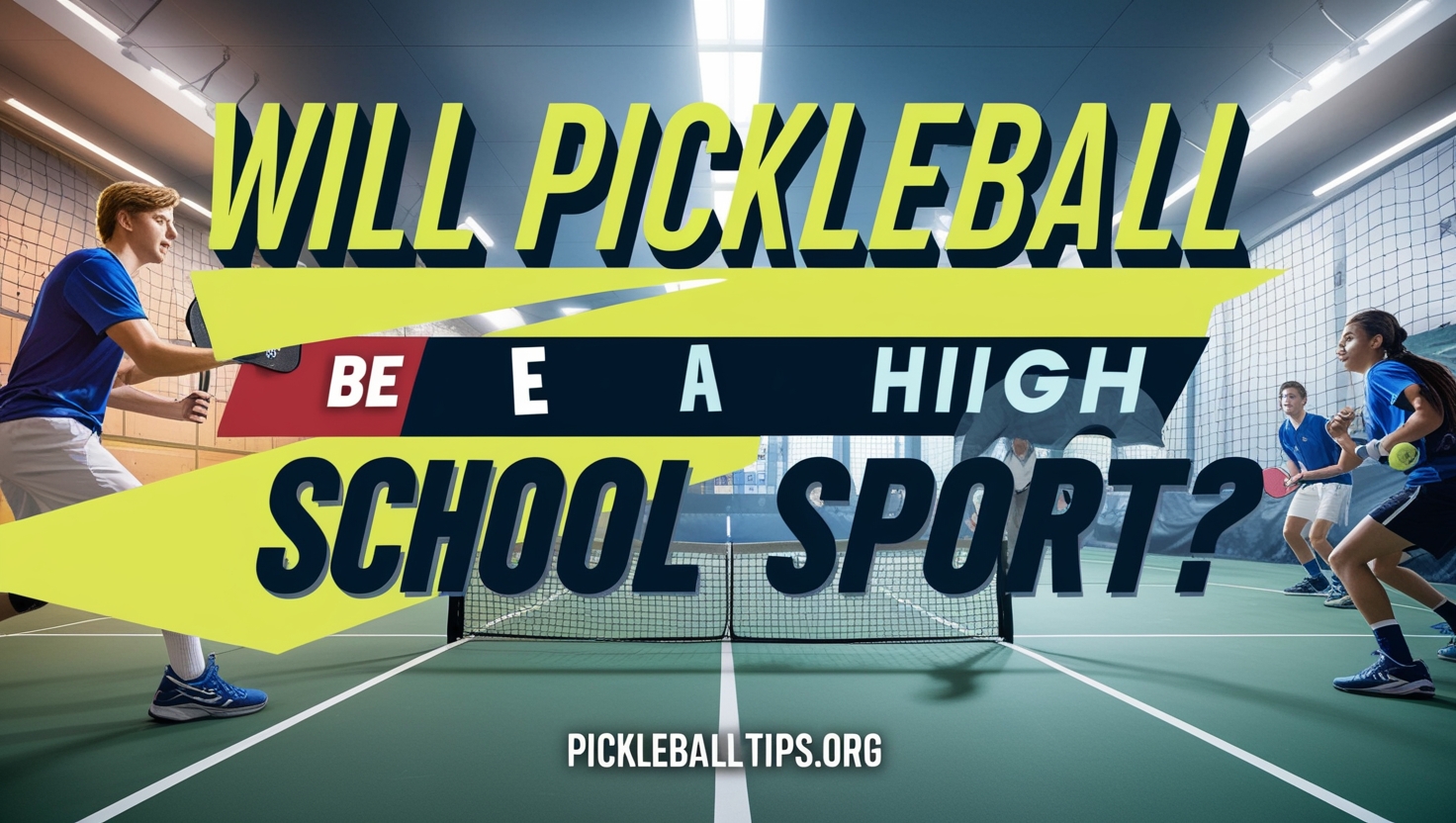 Will Pickleball Be a High School Sport