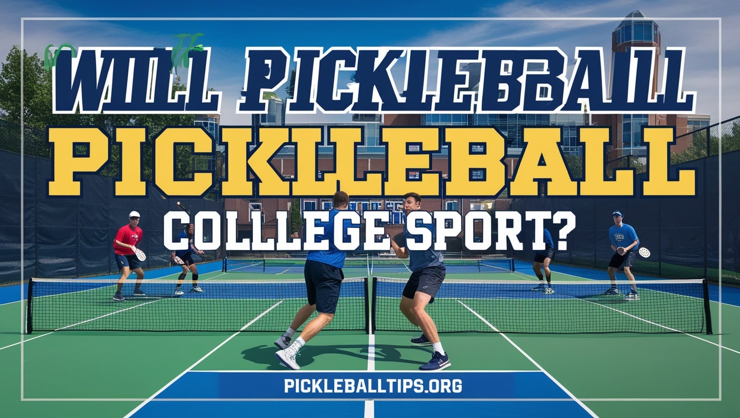 Will Pickleball Become a College Sport