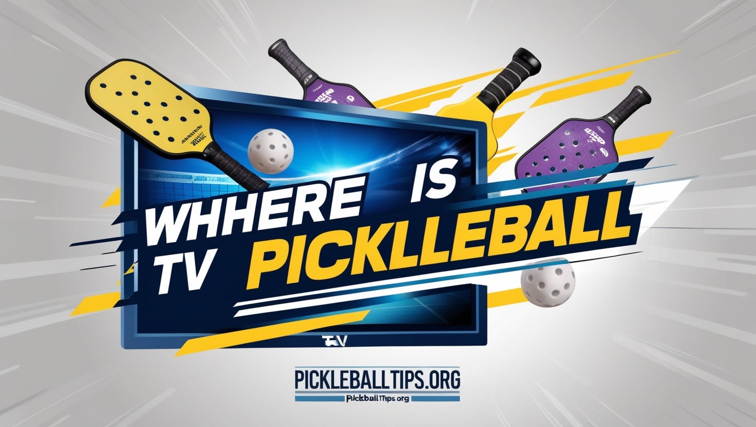 where is pickleball tv