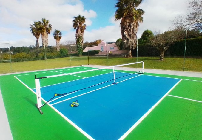 Pickleball Court in Dunhuang