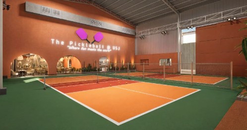 Pickleball Court in Qinzhou